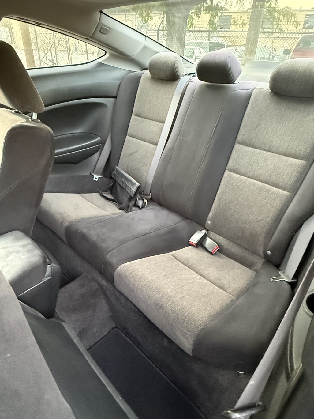 2008 Honda Accord rear seat