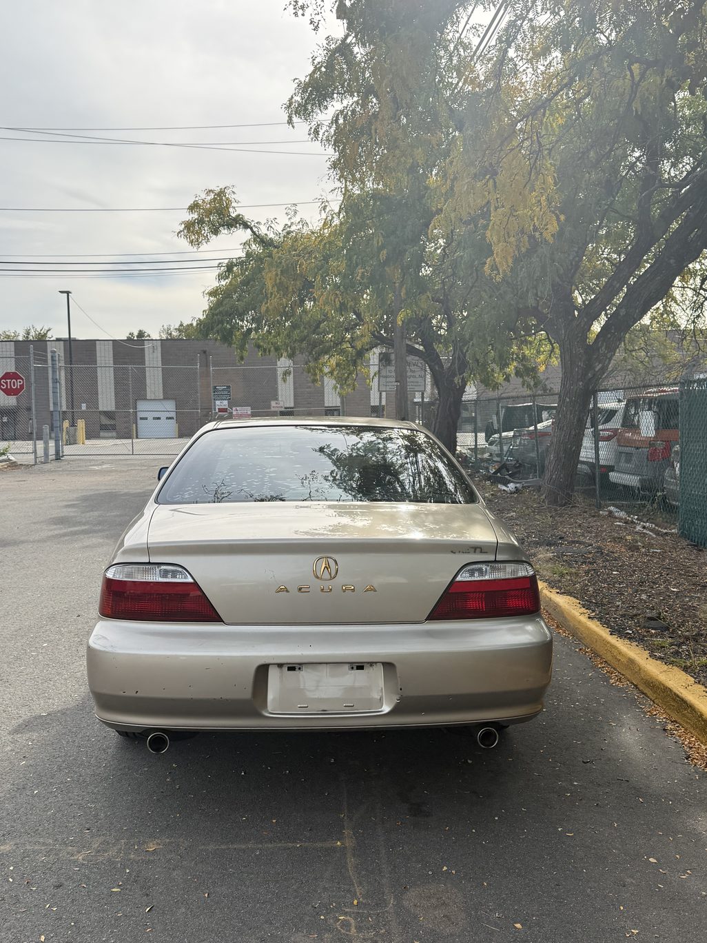 2003 Acura TL rear view