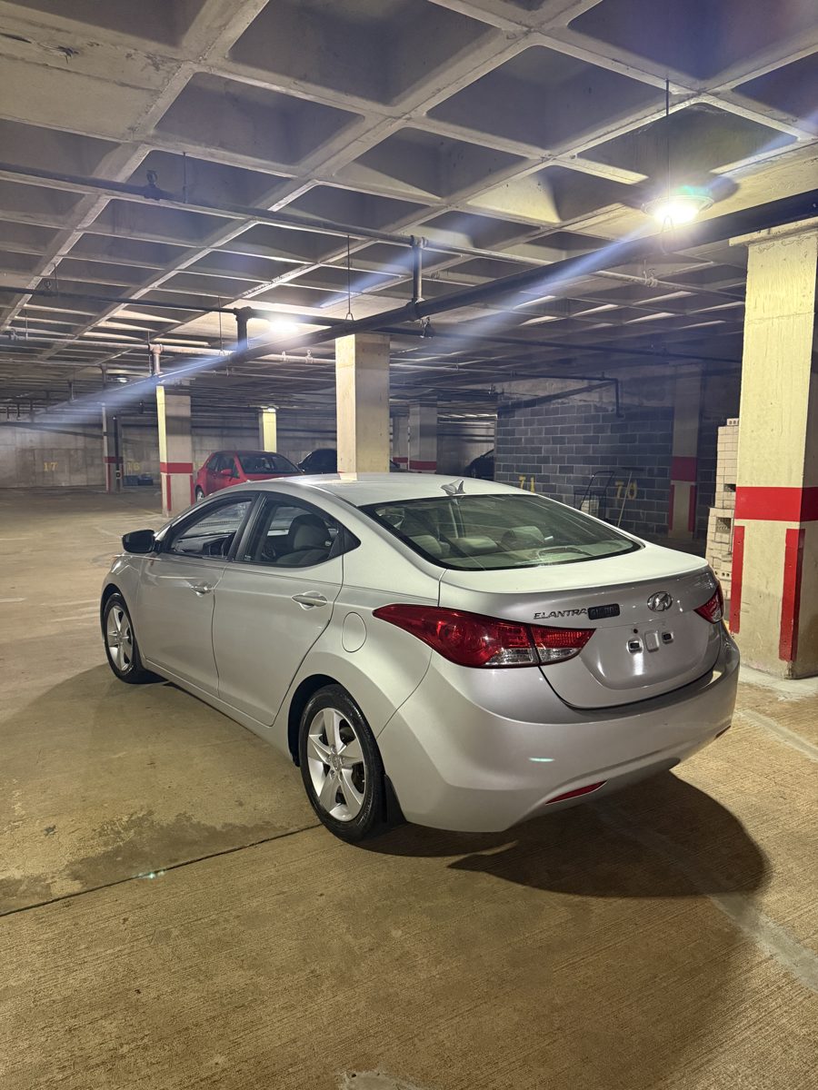 2012 Hyundai Elantra rear angle