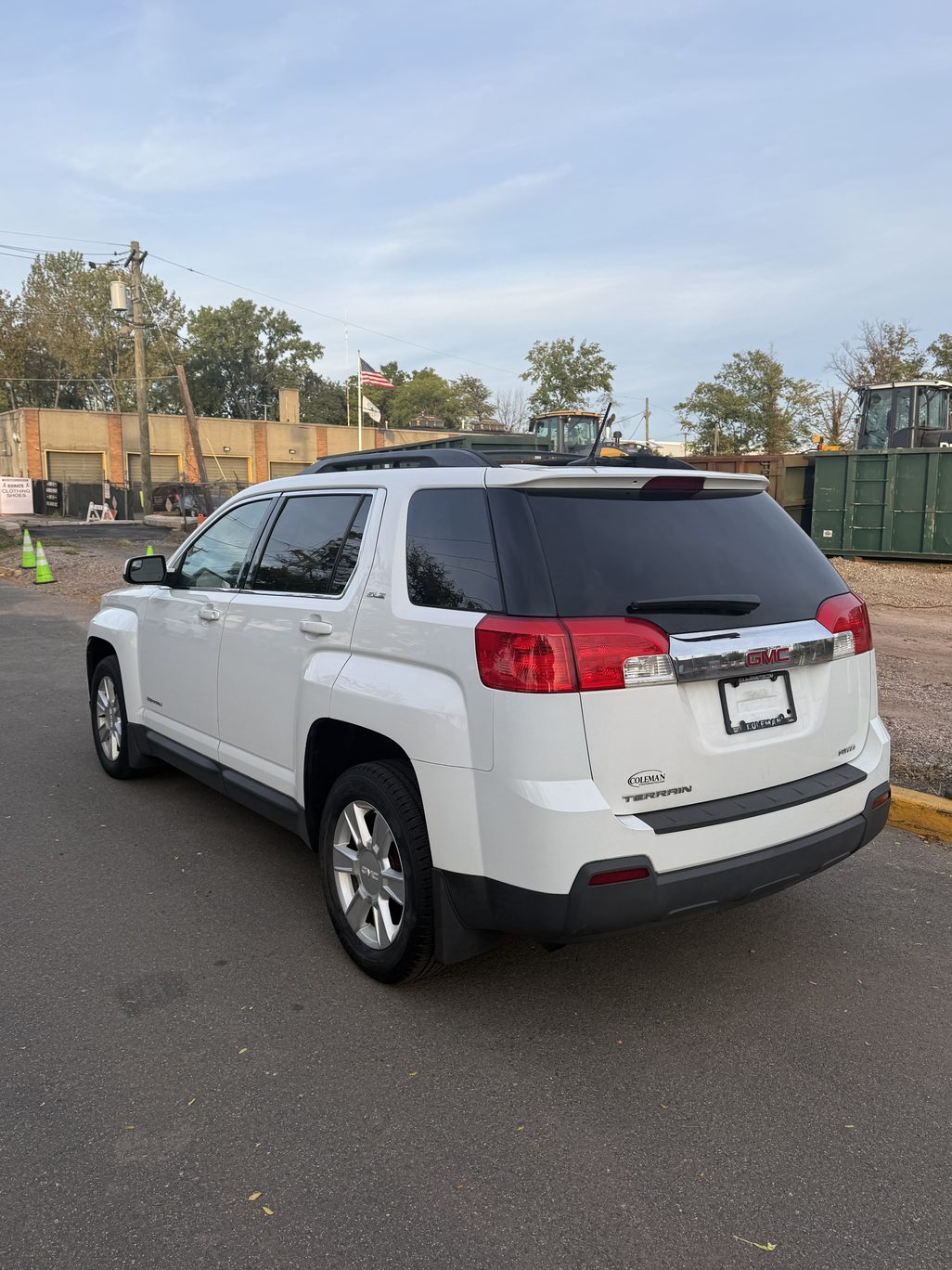 2013 GMC Terrain rear angle