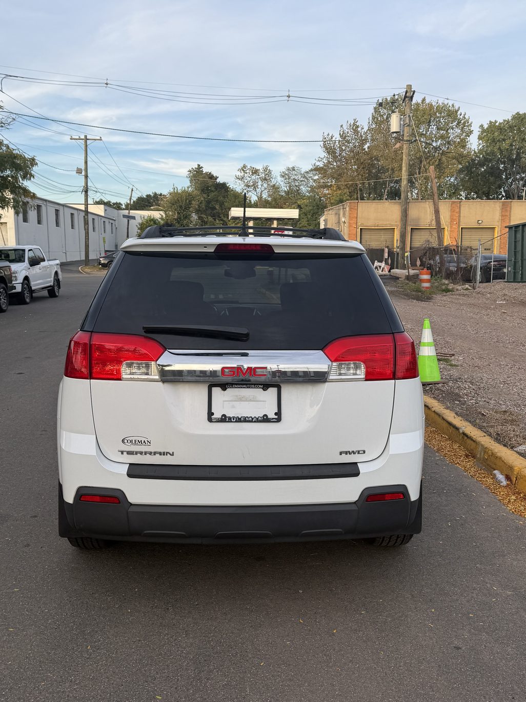 2013 GMC Terrain rear view