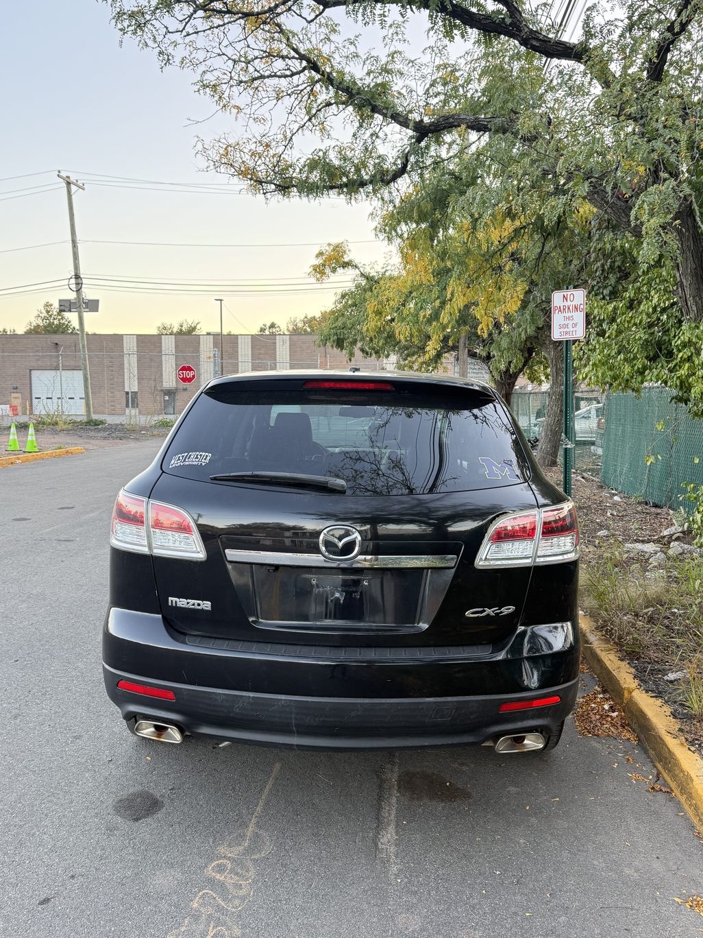 2008 Mazda CX-9 rear view