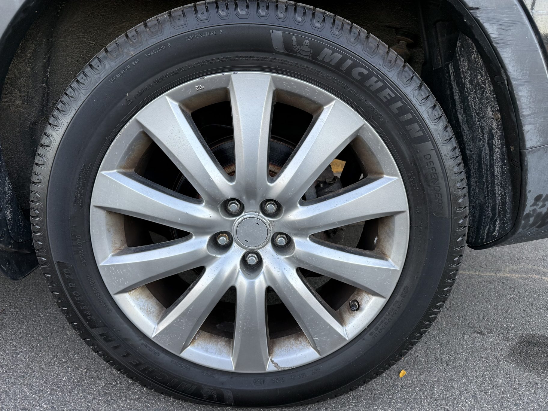 2008 Mazda CX-9 Michelin tire