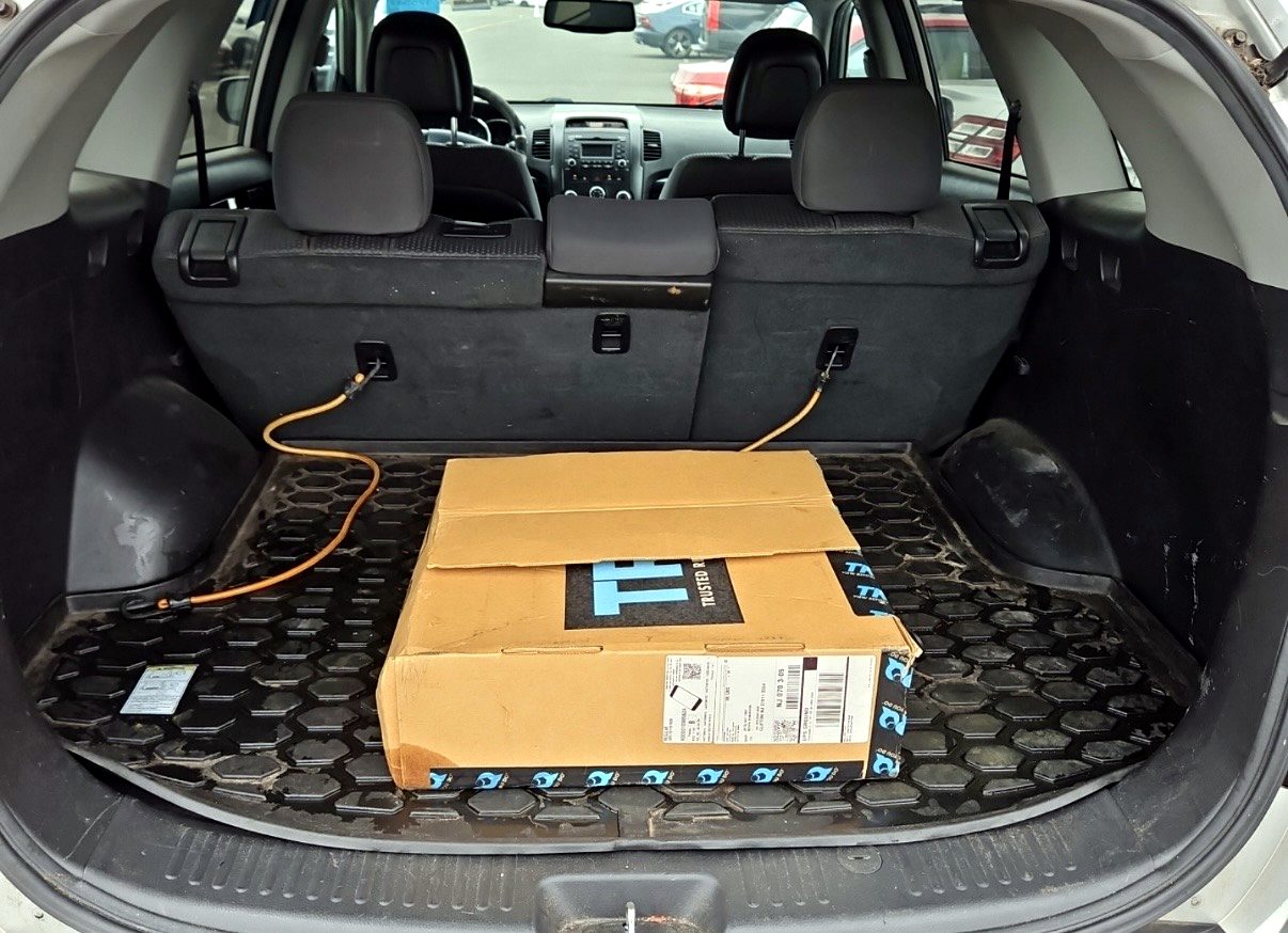 2012 Kia Sorento cargo area
